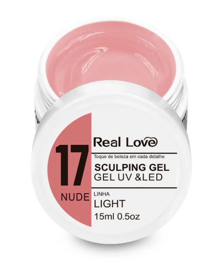 Gel de Alongamento para Unhas - Linha Light - 15ml - Real Love