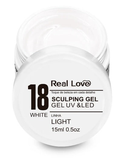 Gel de Alongamento para Unhas - Linha Light - 15ml - Real Love