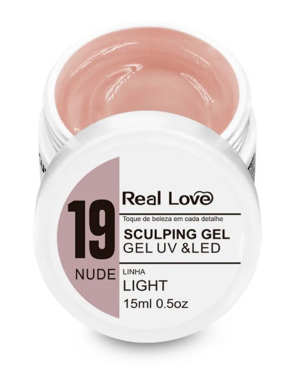 Gel de Alongamento para Unhas - Linha Light - 15ml - Real Love