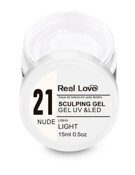 Gel de Alongamento para Unhas - Linha Light - 15ml - Real Love