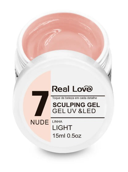 Gel de Alongamento para Unhas - Linha Light - 15ml - Real Love