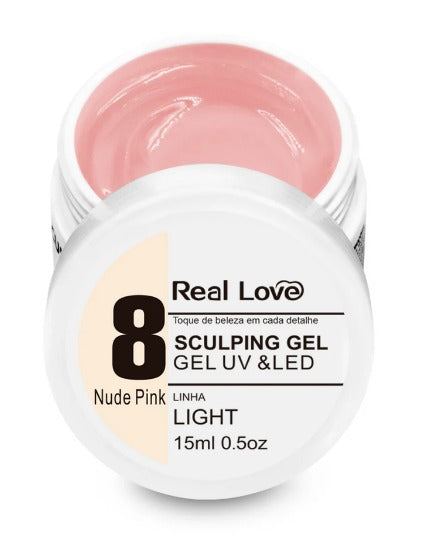 Gel de Alongamento para Unhas - Linha Light - 15ml - Real Love